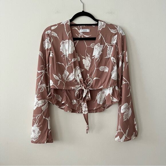 Flynn Skye Riley Top In Vintage Rose - Picture 2 of 8